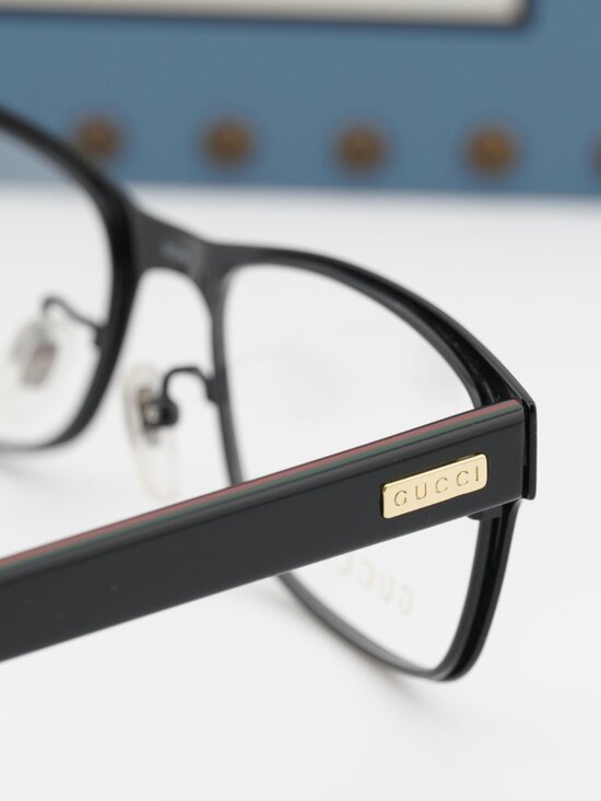 Gucci GG0274OJ 001 Rectangle Eyeglasses 55mm – Black main image 10